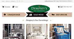 Desktop Screenshot of dempseys.ca